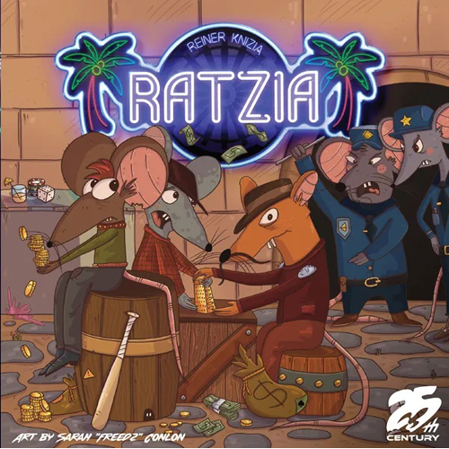 3!TFC67000 Ratzia Card Game published by 25th Century Games