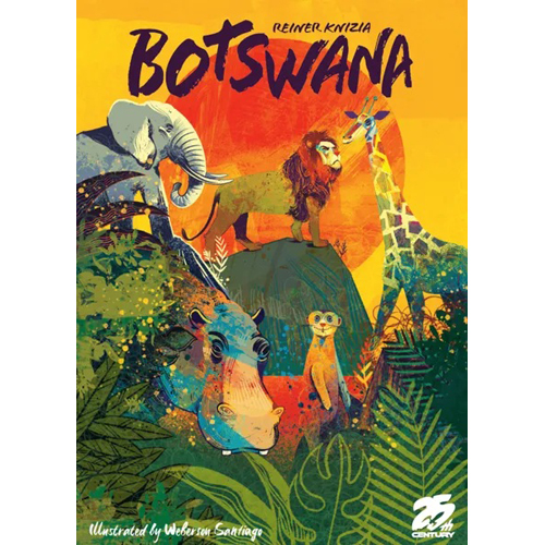 3!TFC84000 Botswana Board Game published by 25th Century Games