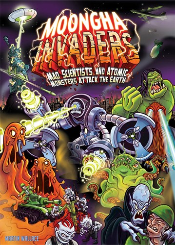 TFRMI Moongha Invaders Board Game published by Treefrog Games