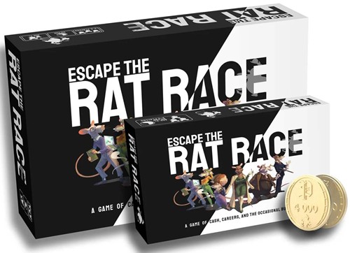 3!TG2545 Escape The Rat Race Card Game: Deluxe Edition published by Treesap Games