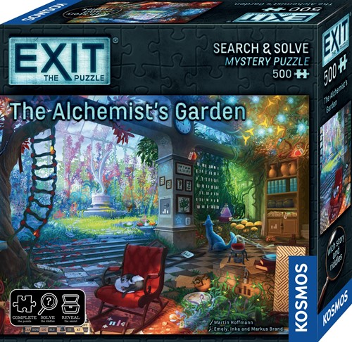 THK683979 EXIT Puzzle Game: The Alchemist's Garden published by Kosmos Games