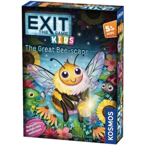 1!THK692870 EXIT Card Game: Kids - The Great Bee-scape published by Kosmos Games