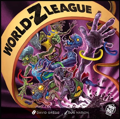 2!TPQWZB01 World Z League Board Game published by Trick Or Treat Games