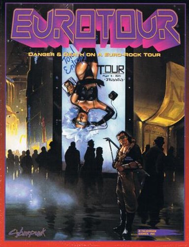 TRGCP3131 Cyberpunk 2020 RPG: Eurotour published by R Talsorian Games