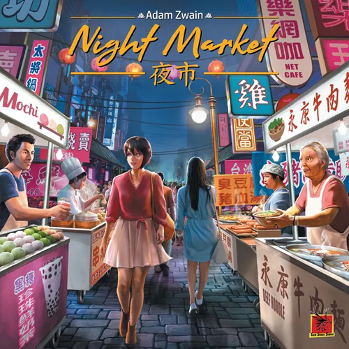 TSS801 Night Market Board Game published by Talon Strikes Studios