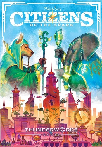 2!TWK1200 Citizens Of The Spark Card Game published by Thunderworks Games