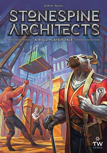 2!TWK4100 Stonespine Architects Board Game published by Thunderworks Games