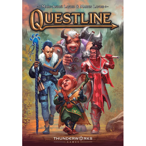 2!TWK4120 Questline Card Game published by Thunderworks Games