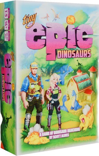 2!TYC4101EN Tiny Epic Dinosaurs Card Game: 2nd Edition published by Tycoon Games