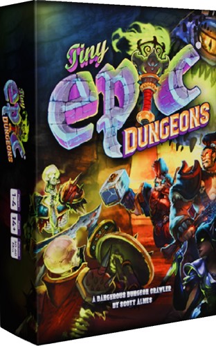 2!TYC4102EN Tiny Epic Dungeons Card Game: 2nd Edition published by Tycoon Games