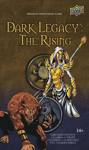 2!UD90157 Dark Legacy Board Game: The Rising Darkness Vs Divine published by Upper Deck