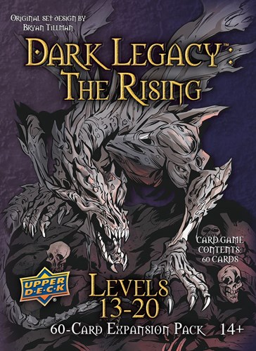 2!UD90165 Dark Legacy Board Game: The Rising Level 13-20 published by Upper Deck