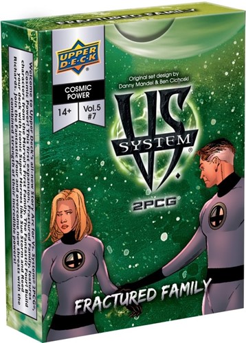 2!UD99577 VS System Card Game: Marvel: Fractured Family published by Upper Deck