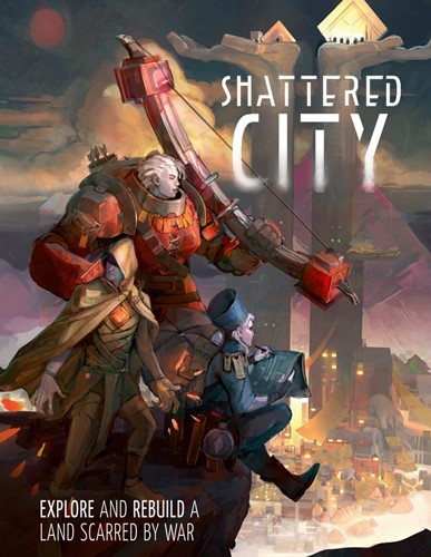 2!UFP0201 Shattered City RPG published by UFO Press