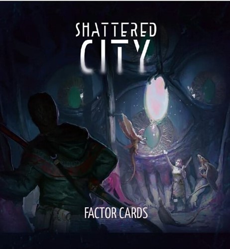 UFP0203 Shattered City RPG: Factor Cards published by UFO Press