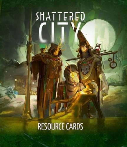 2!UFP0204 Shattered City RPG: Resource Cards published by UFO Press