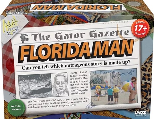 UP14990 Florida Man Card Game published by Ultra Pro