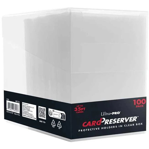 3!UP16569 Ultra Pro - Card Preserver 100 Clear Box published by Ultra Pro