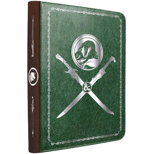 3!UP38775 Dungeons And Dragons RPG: Artifacts Across Eternities: Drizzt And The Forgotten Realms Prem Zippered Book And Character Folio published by Ultra Pro