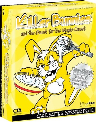 2!UP49116 Killer Bunnies Card Game: Quest Cake Batter Booster published by Ultra Pro