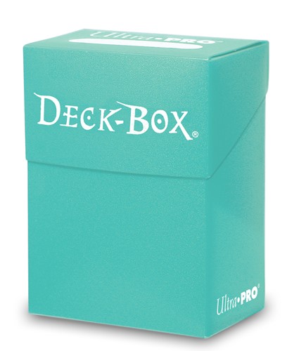 UP84228 Ultra Pro - Deck Box (Aqua) published by Ultra Pro