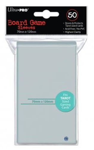 UP84441S 50 x Tarot Card Sleeve 70mm x 120mm (Ultra Pro) published by Ultra Pro