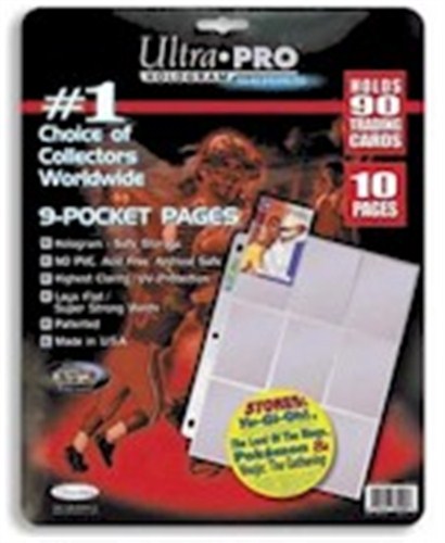 UP9P Ultra Pro - 10 x 9 Platinum Pocket Album Pages published by Ultra Pro