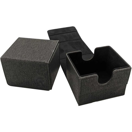 UPLE10372 Legion Sentinel Deck Box 100 Black published by Legion Supplies