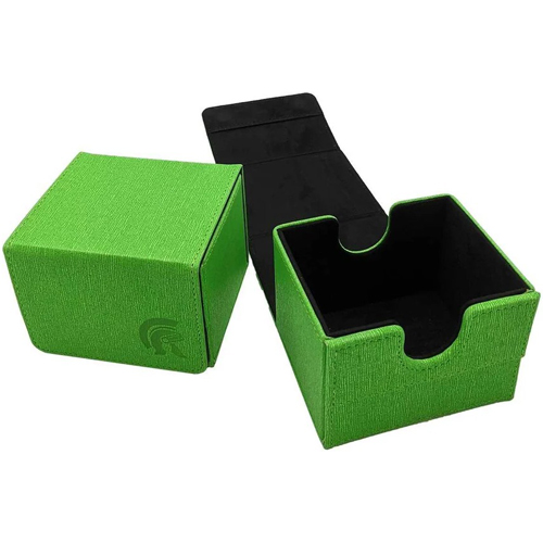 UPLE10373 Legion Sentinel Deck Box 100 Green published by Legion Supplies
