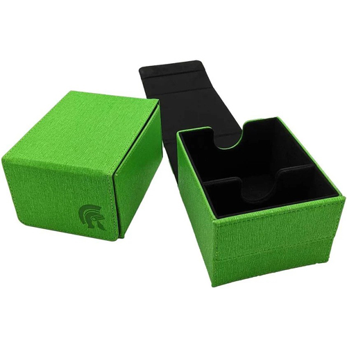 UPLE10378 Legion Sentinel Deck Box 130 Green published by Legion Supplies