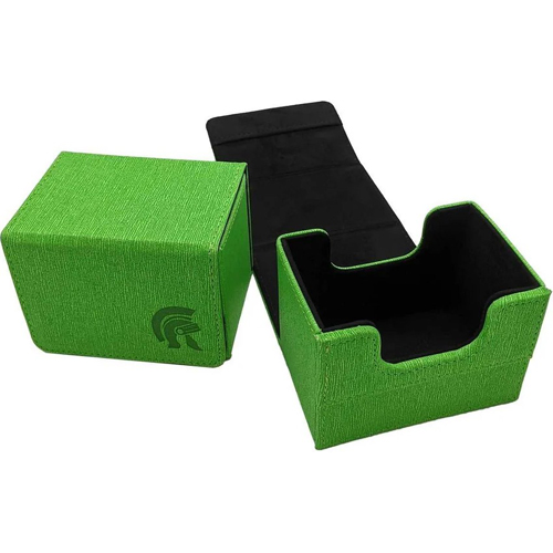 UPLE10383 Legion Sentinel Deck Box 80 Green published by Legion Supplies