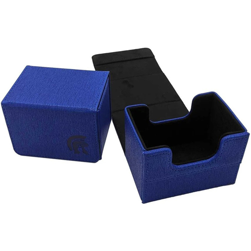 UPLE10385 Legion Sentinel Deck Box 80 Blue published by Legion Supplies