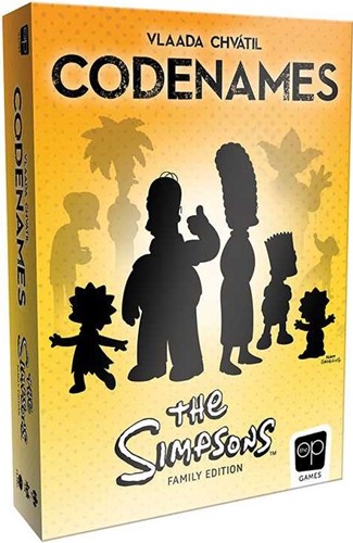 2!USOCE006025 Codenames Card Game: Simpsons Edition published by USAOpoly