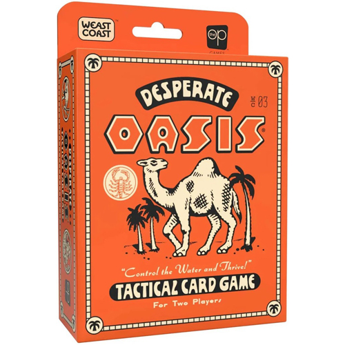 3!USODESOASIS Desperate Oasis Card Game published by USAOpoly