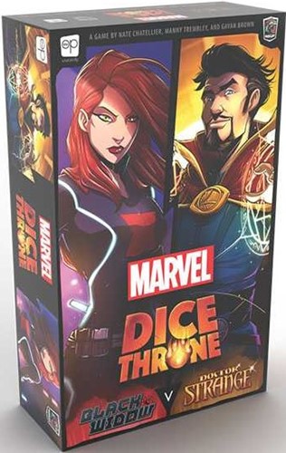 Marvel Dice Throne Card Game: Black Widow Vs Doctor Strange