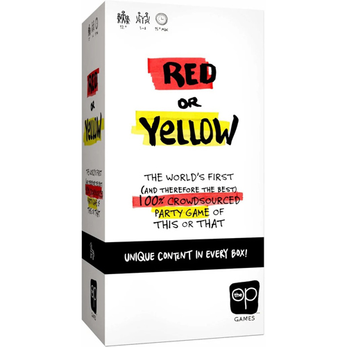 1!USOREDYELLOW Red Or Yellow Card Game published by USAOpoly