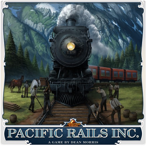 VESPRI01 Pacific Rails Inc Board Game published by Vesuvius Media