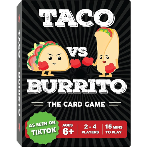 1!VRDTACOBURR Taco Vs Burrito Card Game published by Play Monster Games