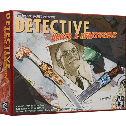 1!VRG407 Detective City Of Angels Board Game: Heists And Heartbreak Expansion published by Van Ryder Games