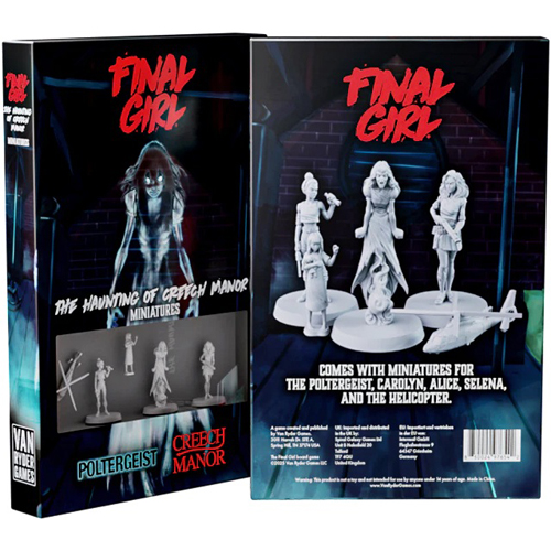 VRGFG002M Final Girl Board Game: Haunting Of Creech Manor Miniatures published by Van Ryder Games