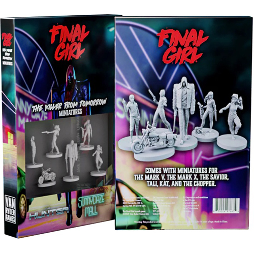 VRGFG011M Final Girl Board Game: The Killer From Tomorrow Miniatures published by Van Ryder Games