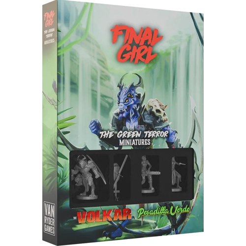 1!VRGFG019M Final Girl Board Game: The Green Terror: Miniatures published by Van Ryder Games