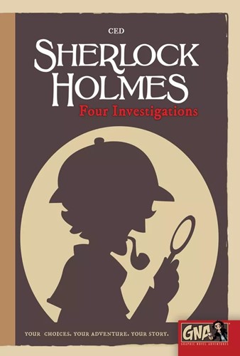 VRGGNA05 Sherlock Holmes 4 Investigations Graphic Adventure Novel published by Van Ryder Games