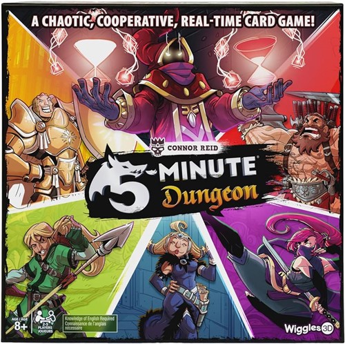2!W3D5MD01 5 Minute Dungeon Card Game published by 3D Wiggles