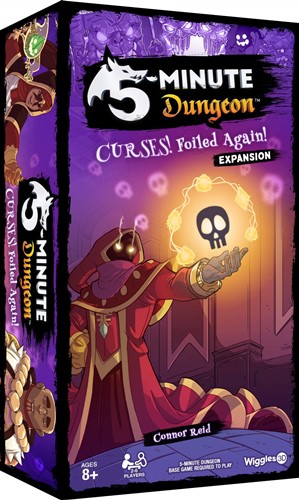 2!W3D5MD02 5 Minute Dungeon Card Game: Curses! Foiled Again! Expansion published by 3D Wiggles