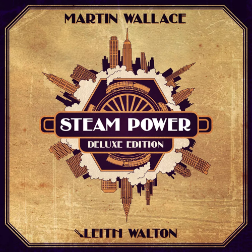 2!WD5007 Steam Power Board Game: Deluxe Edition published by Wallace Design