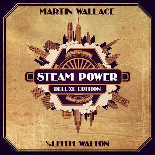 2!WD5008 Steam Power Board Game published by Wallace Design