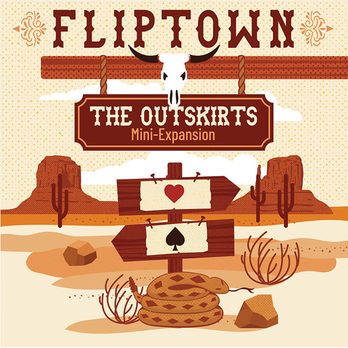 2!WSG0010203 Fliptown Card Game: The Outskirts Expansion published by Write Stuff Games