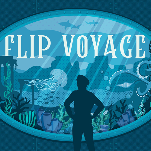 2!WSG00201 Flip Voyage Card Game published by Write Stuff Games
