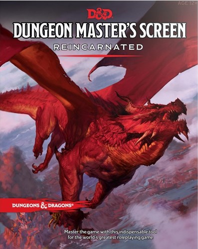 WTCC3687 Dungeons And Dragons RPG: Dungeon Masters Screen Reincarnated published by Wizards of the Coast